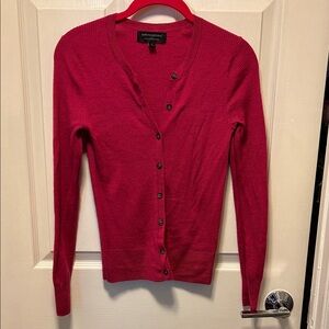 Banana Republic Women's Pink Cardigan Sweater